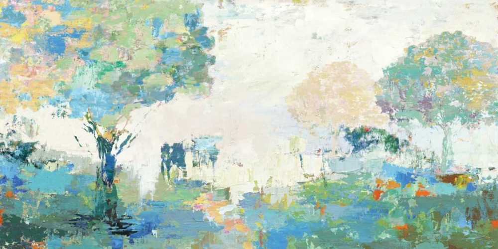 Textural landscape art print by Allison Pearce for $57.95 CAD