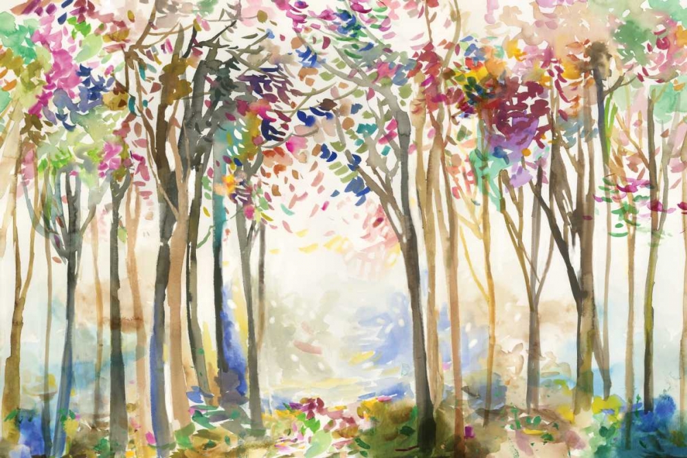 Sunny path II art print by Allison Pearce for $57.95 CAD