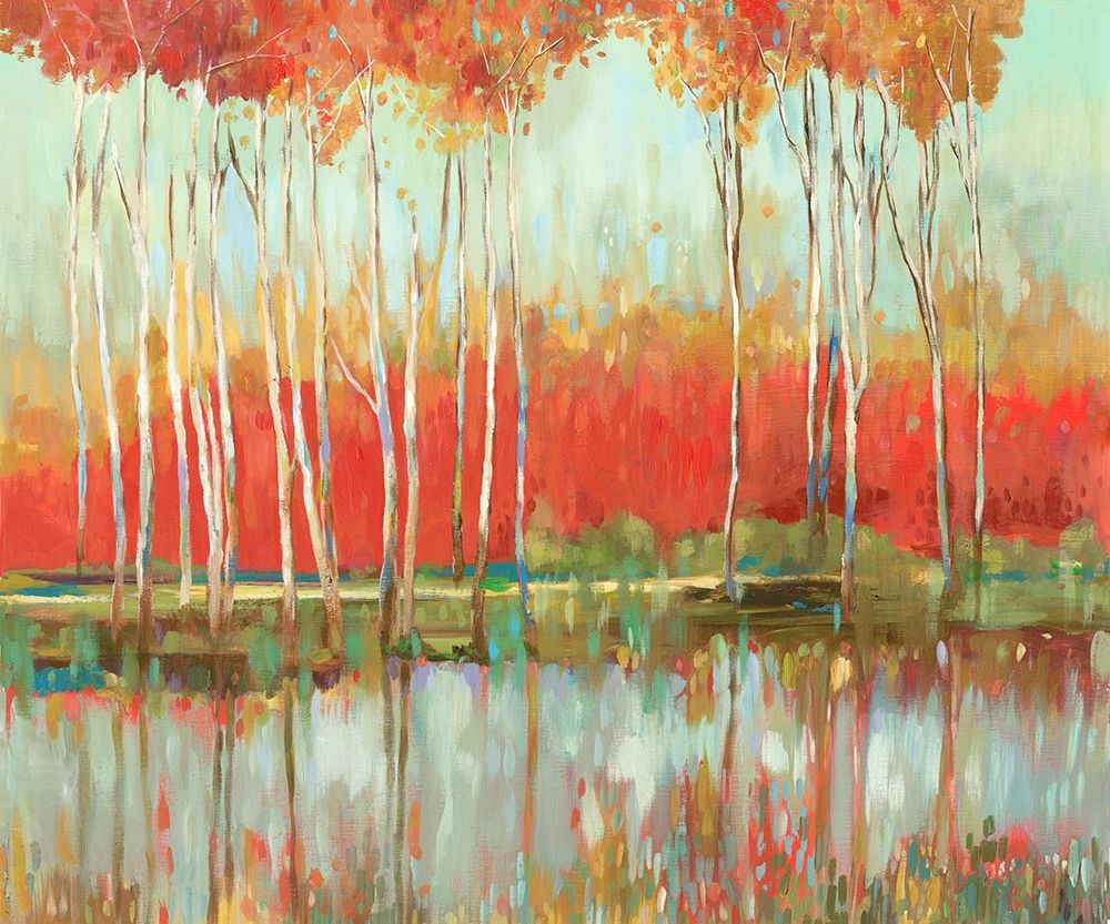 Red Horizon art print by Allison Pearce for $57.95 CAD