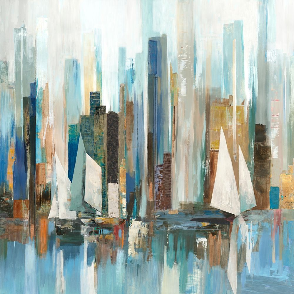 Regatta I art print by Allison Pearce for $57.95 CAD