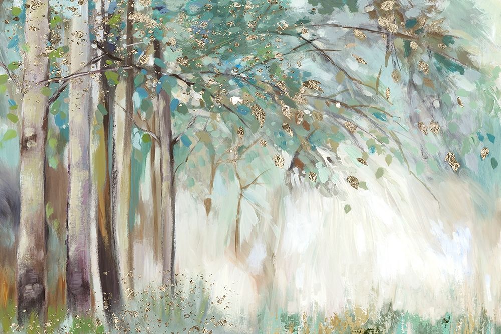 Silver Leaves art print by Allison Pearce for $57.95 CAD