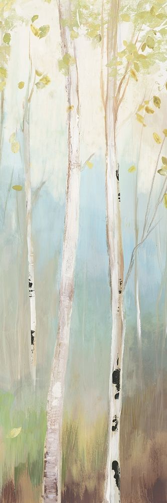 Golden Birch II art print by Allison Pearce for $57.95 CAD