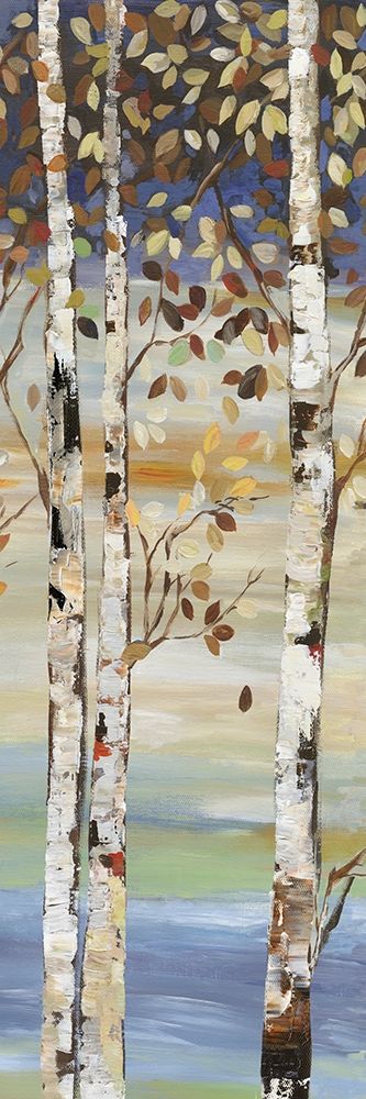 Dark Birch I art print by Allison Pearce for $57.95 CAD