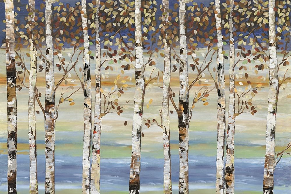 Dark Birch III art print by Allison Pearce for $57.95 CAD
