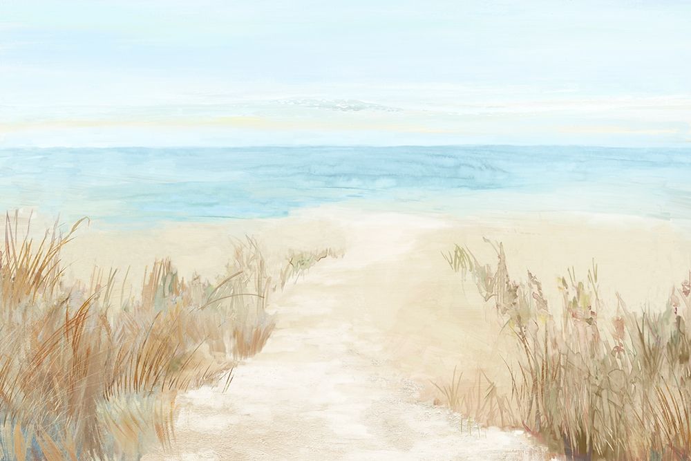 Sunny Beach I art print by Allison Pearce for $57.95 CAD