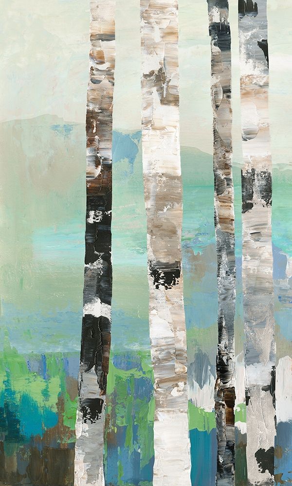 Birchwood I art print by Allison Pearce for $57.95 CAD