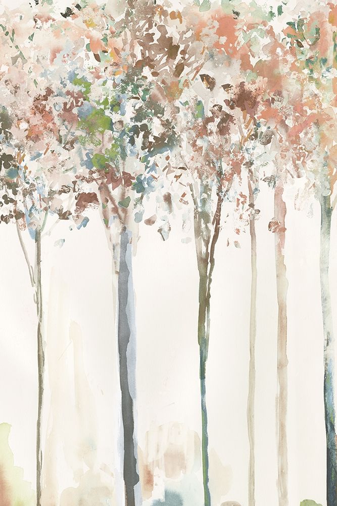 Golden Trees I art print by Allison Pearce for $57.95 CAD