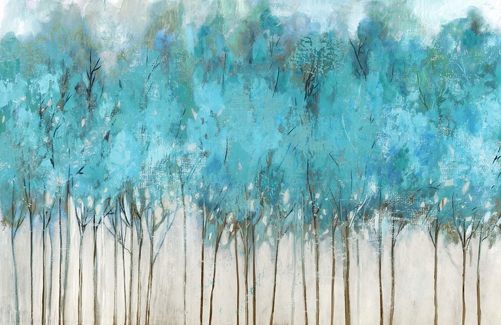 Teal Whisper art print by Allison Pearce for $57.95 CAD