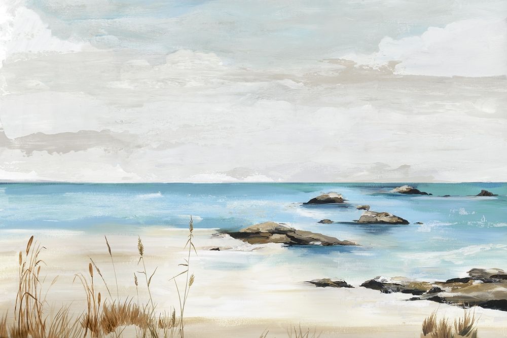 Still Beach art print by Allison Pearce for $57.95 CAD