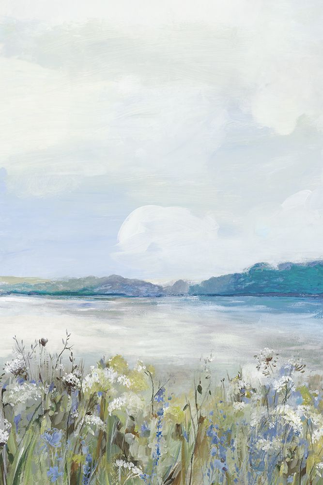 Secret Lake III Blue Version art print by Allison Pearce for $57.95 CAD