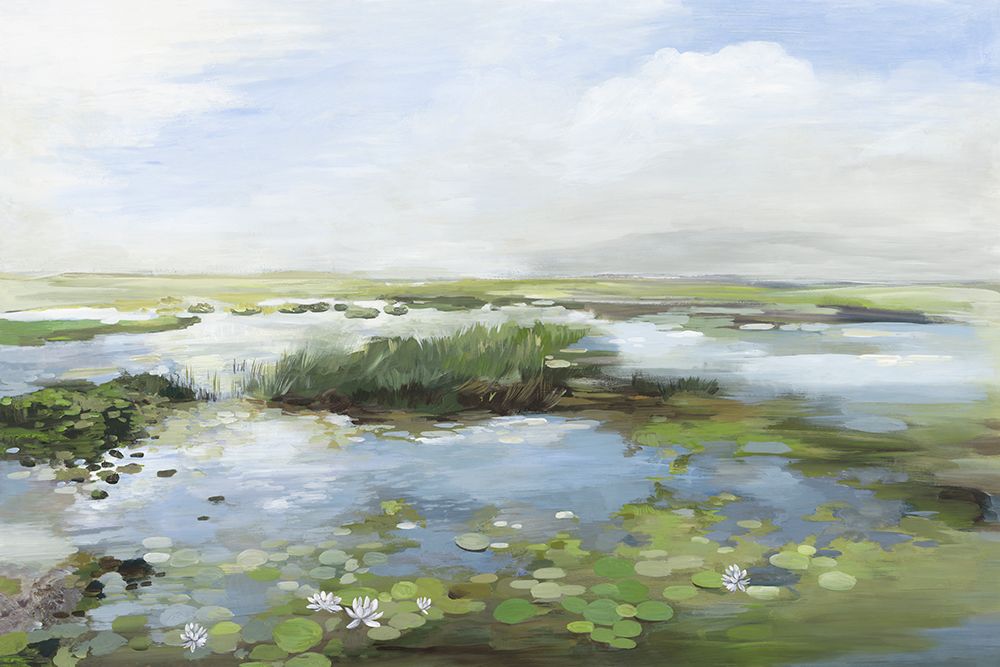 Lilly Pond art print by Allison Pearce for $57.95 CAD