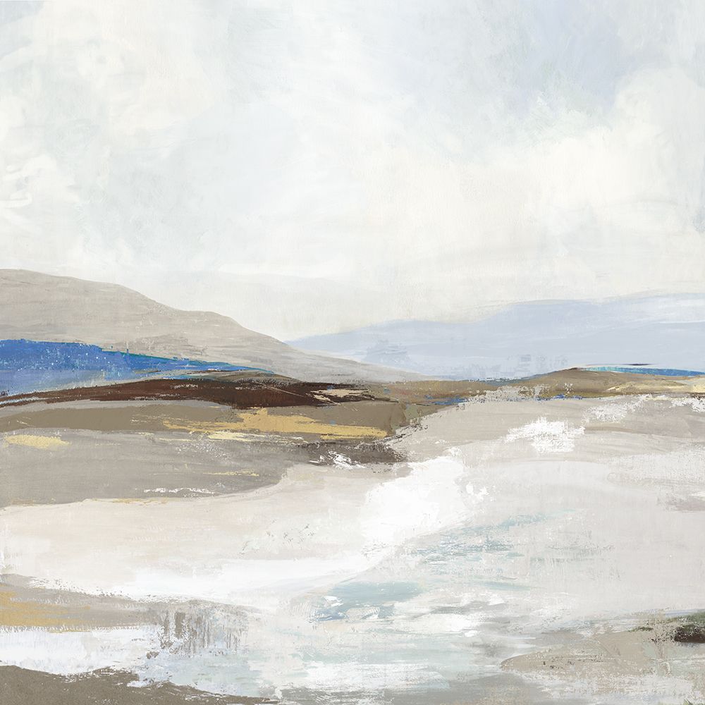 Soft Sea I Blue Version art print by Allison Pearce for $57.95 CAD