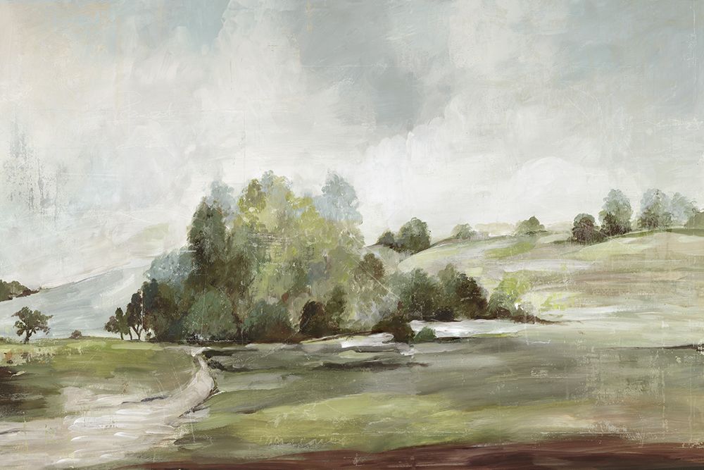 Green Country Road art print by Allison Pearce for $57.95 CAD