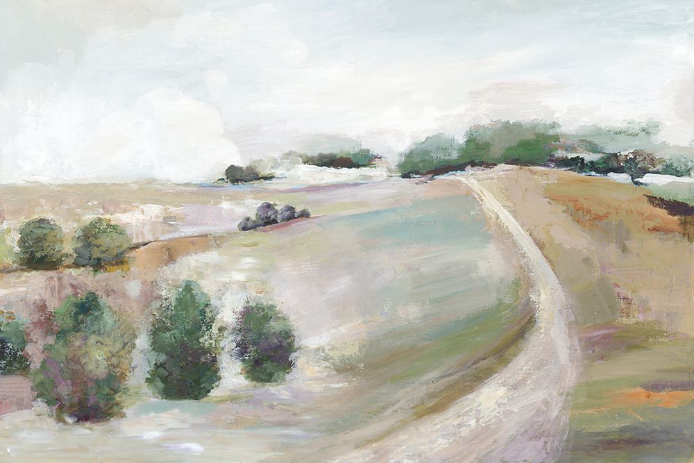 Country Road Hill art print by Allison Pearce for $57.95 CAD