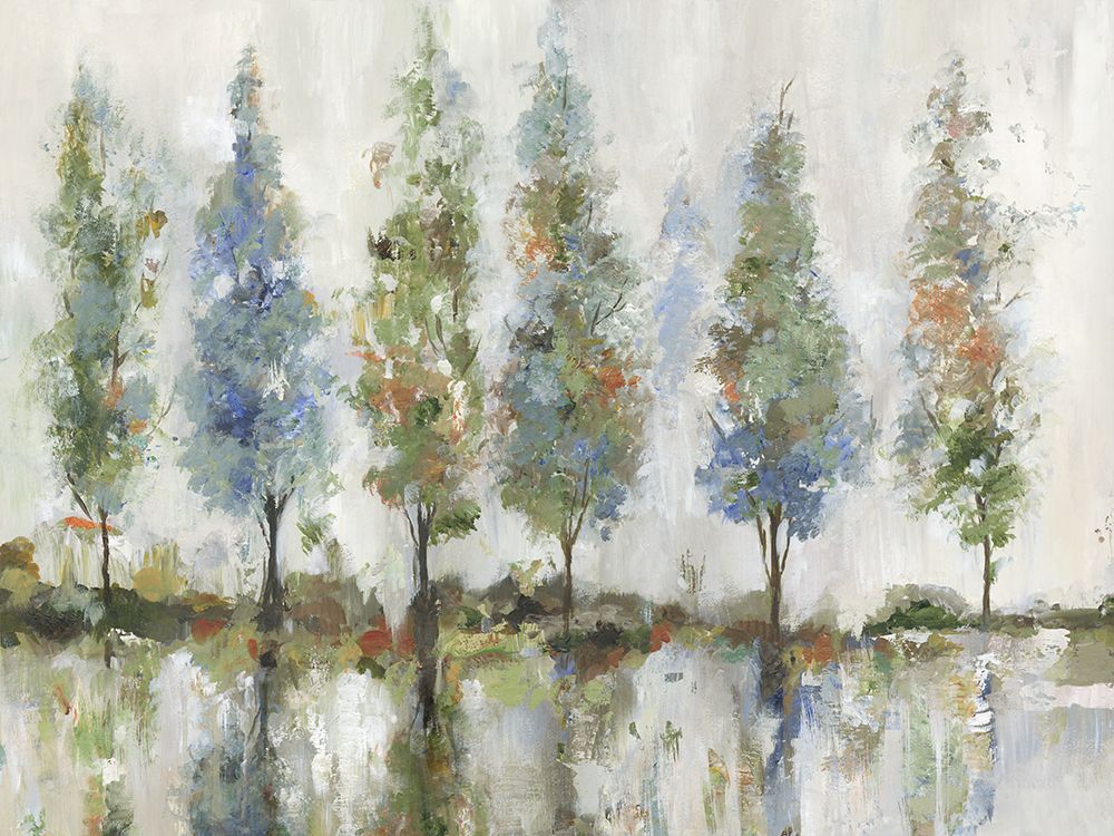 Reflection Forest art print by Allison Pearce for $57.95 CAD