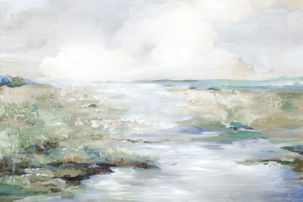 Green Beach art print by Allison Pearce for $57.95 CAD