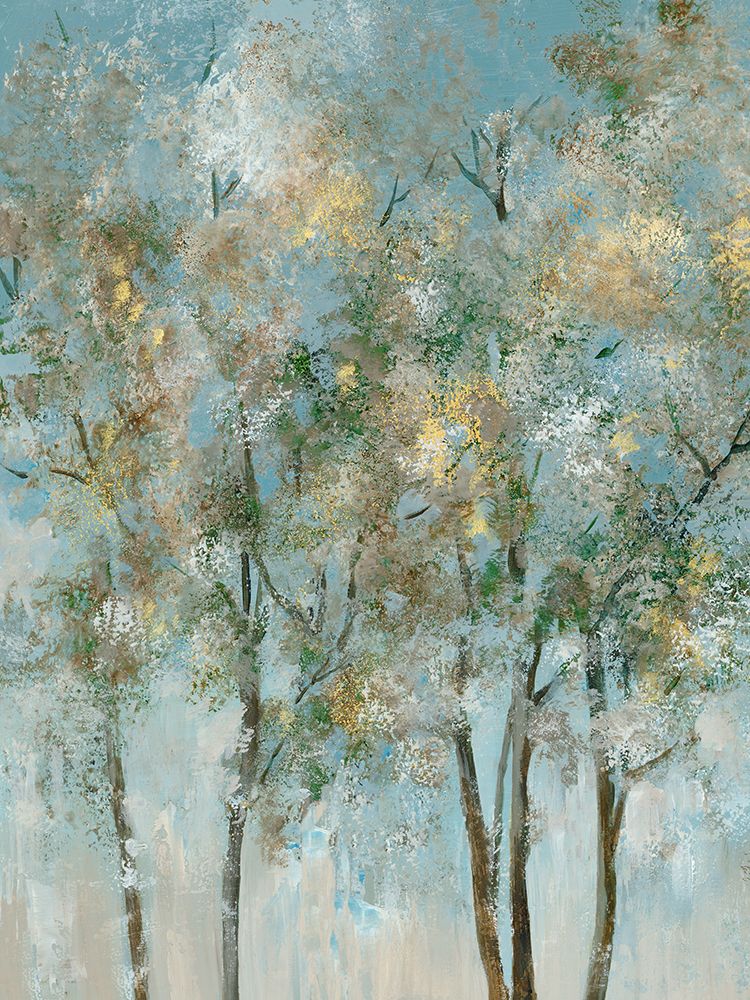 Golden Tree I art print by Allison Pearce for $57.95 CAD