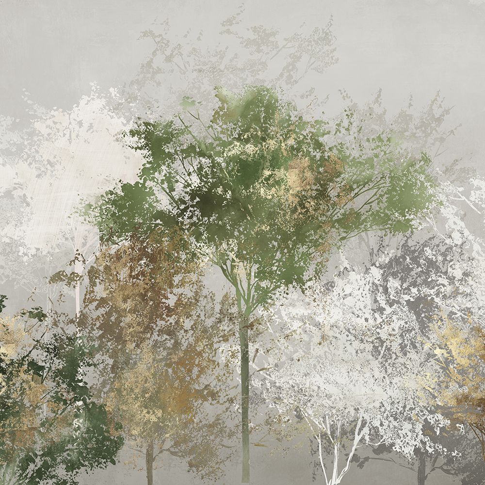 Lush Forestscape I art print by Allison Pearce for $57.95 CAD