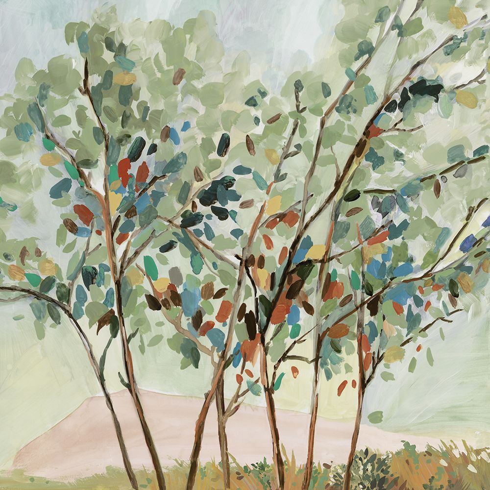 Colourful Fall art print by Allison Pearce for $57.95 CAD
