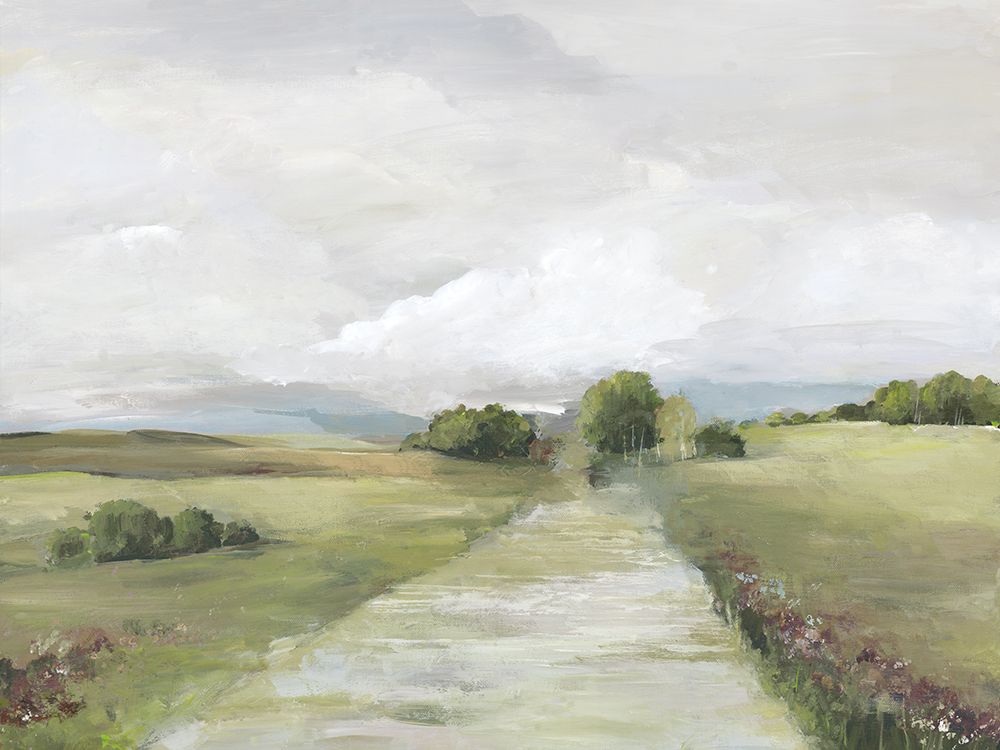 Hilly Landscape art print by Allison Pearce for $57.95 CAD