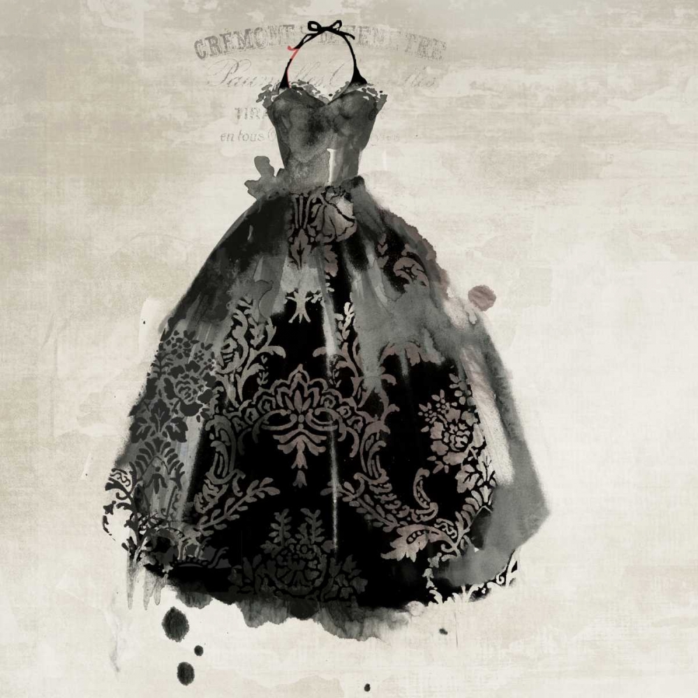 Black Dress II art print by PI Galerie for $57.95 CAD