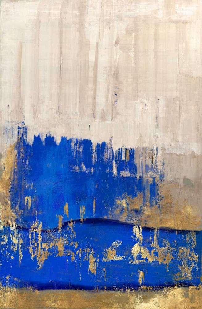 Indigo Abstract II art print by PI Galerie for $57.95 CAD