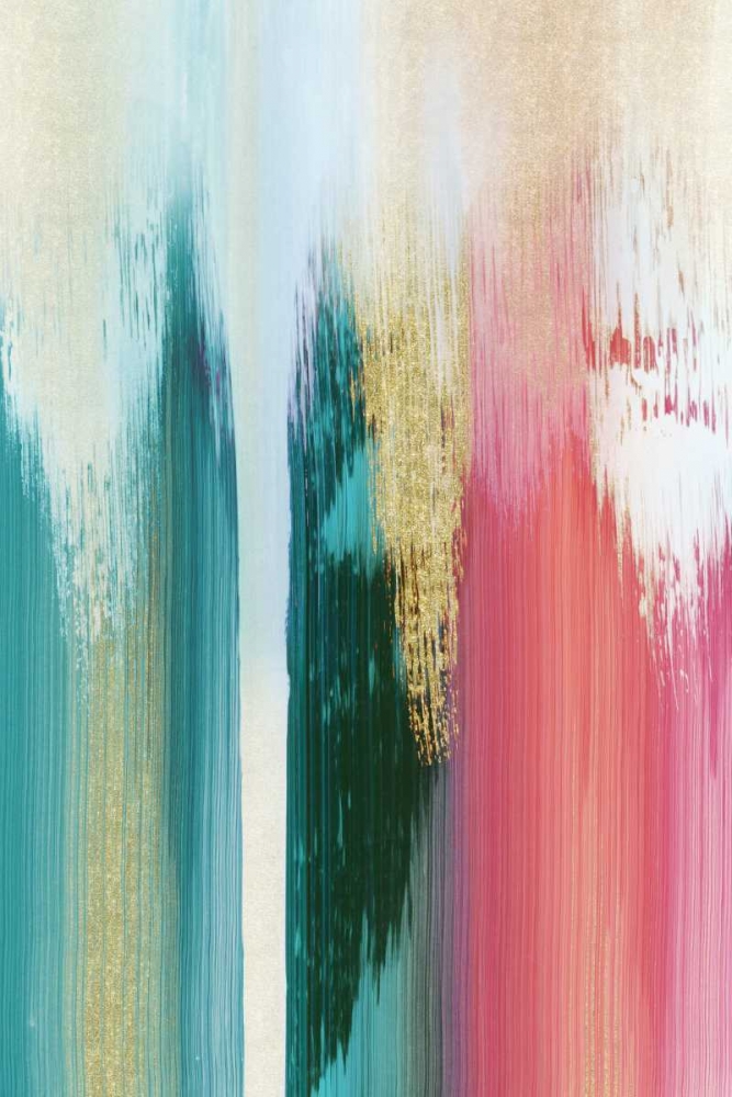 Multicolor Streak art print by PI Galerie for $57.95 CAD