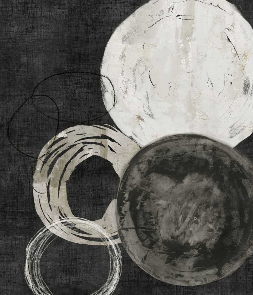 Black Rings art print by PI Galerie for $57.95 CAD