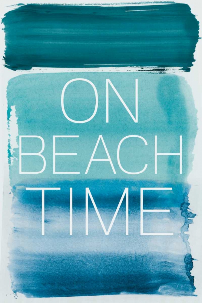 On Beach Time art print by PI Studio for $57.95 CAD