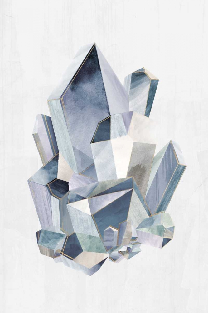 Crystal Pyramid art print by PI Studio for $57.95 CAD