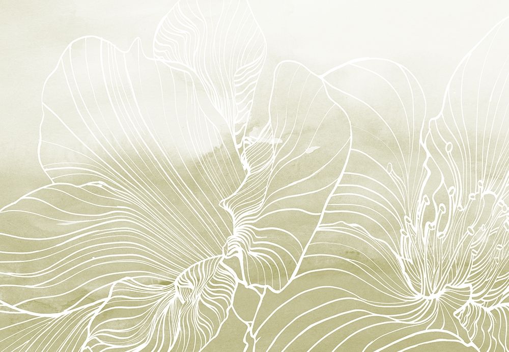 Golden Florals art print by Pamela Collabera for $57.95 CAD