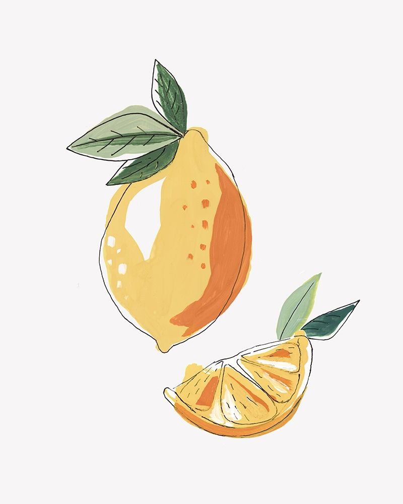 Freshly Squeezed Lemon art print by Pi Studio for $57.95 CAD