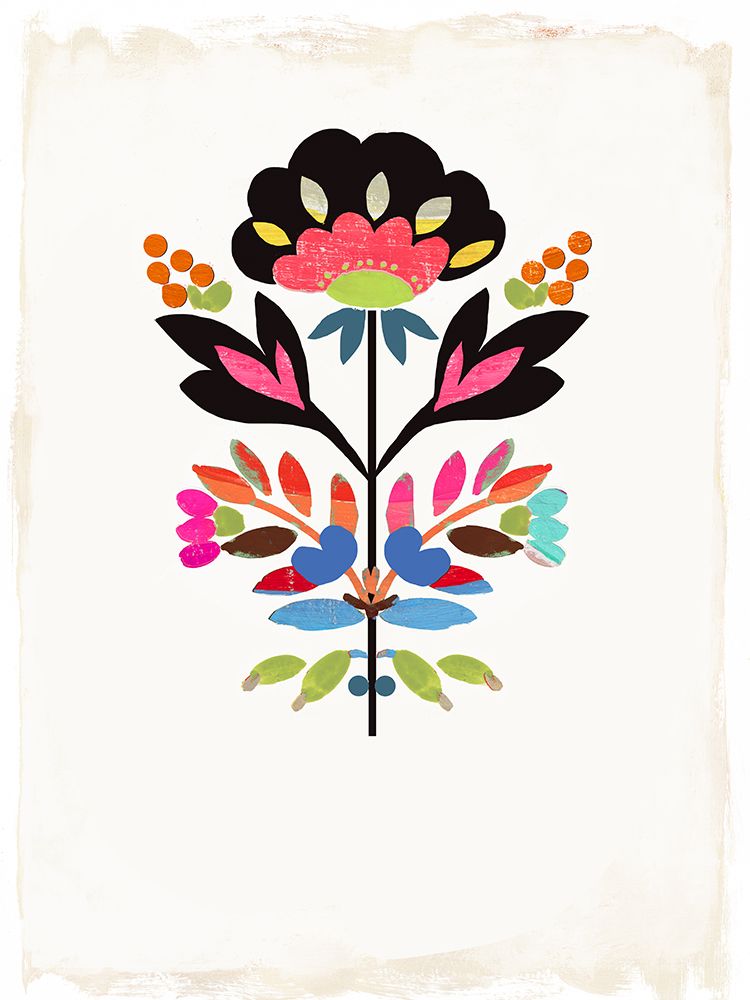 Joyful Floral art print by PI Studio for $57.95 CAD
