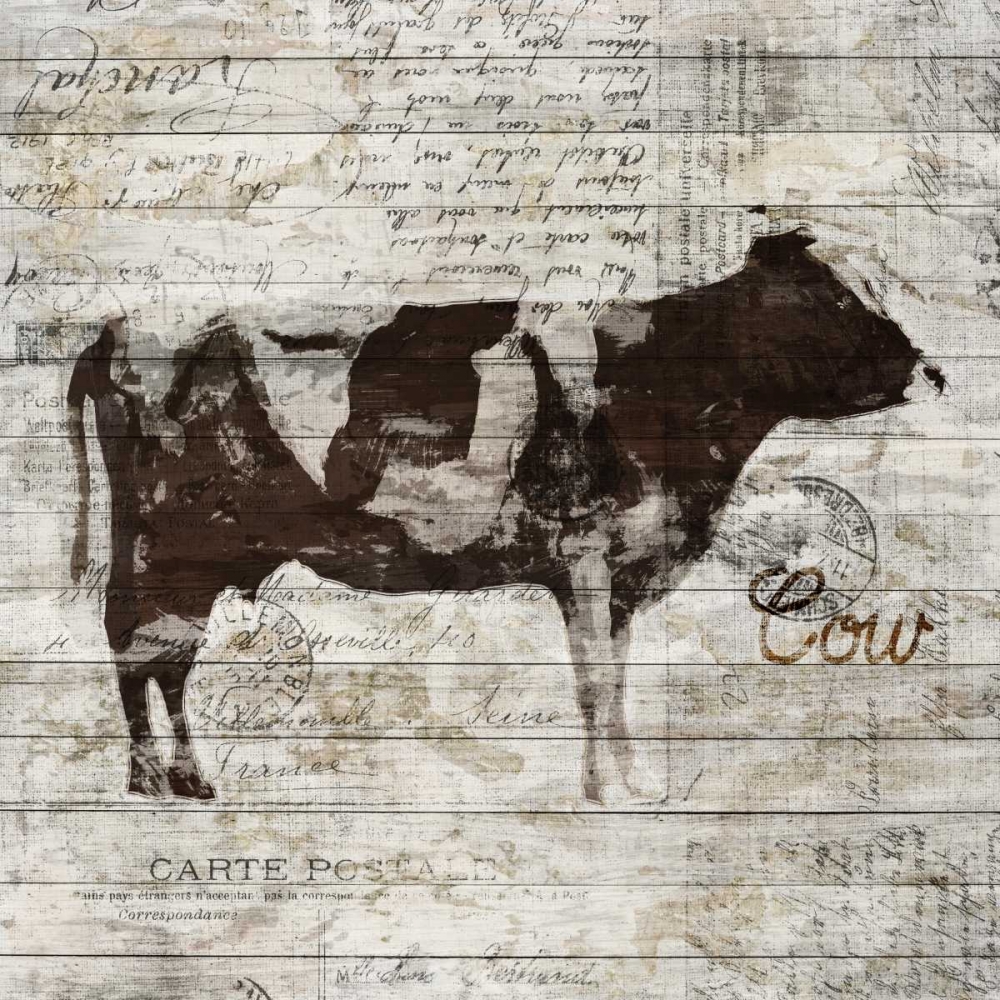 Cow art print by PI Studio for $57.95 CAD