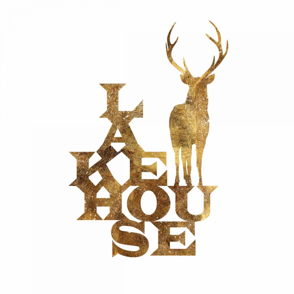 Lakehouse Stag Su art print by PI Studio for $57.95 CAD