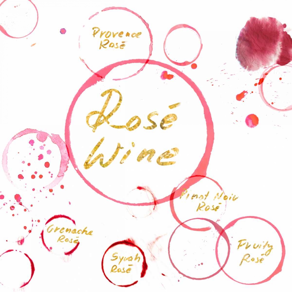 Rose Wine Gold art print by PI Studio for $57.95 CAD