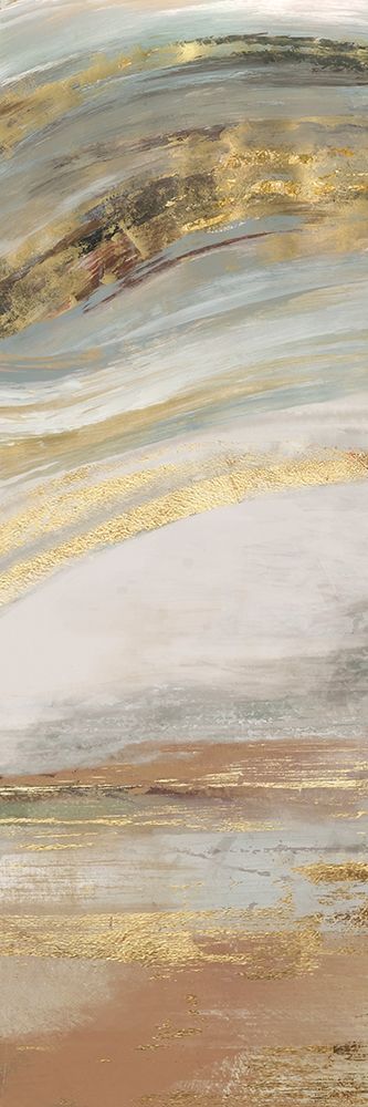 Gold Swirl I art print by PI Studio for $57.95 CAD