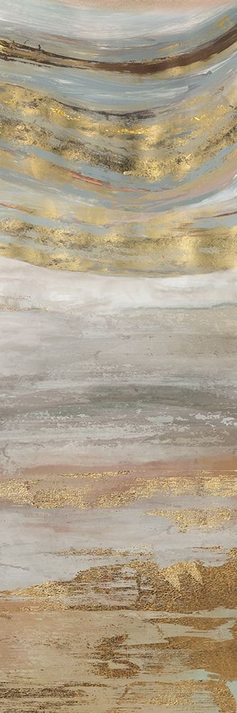 Gold Swirl II art print by PI Studio for $57.95 CAD