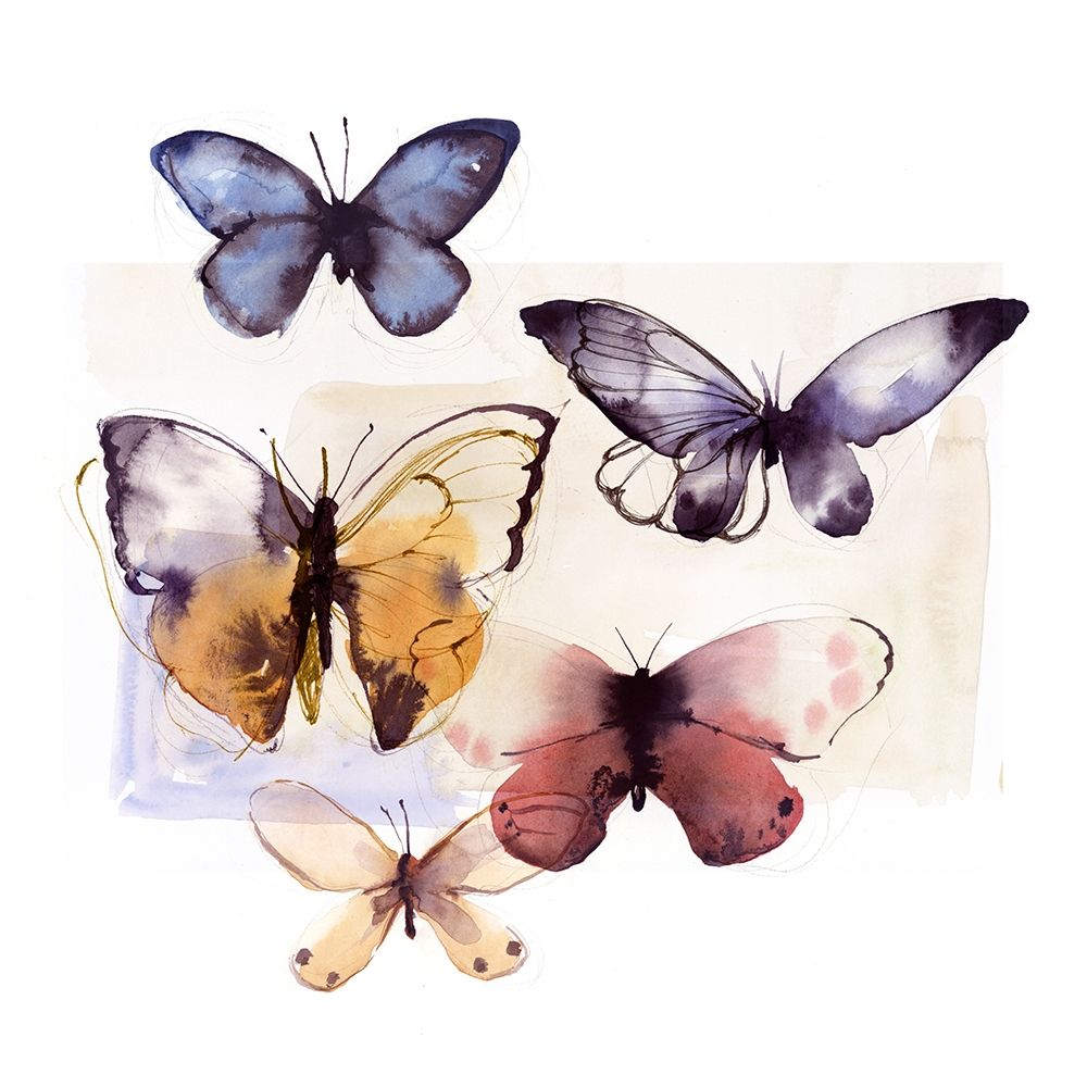 Butterfly Fly Away III art print by PI Studio for $57.95 CAD