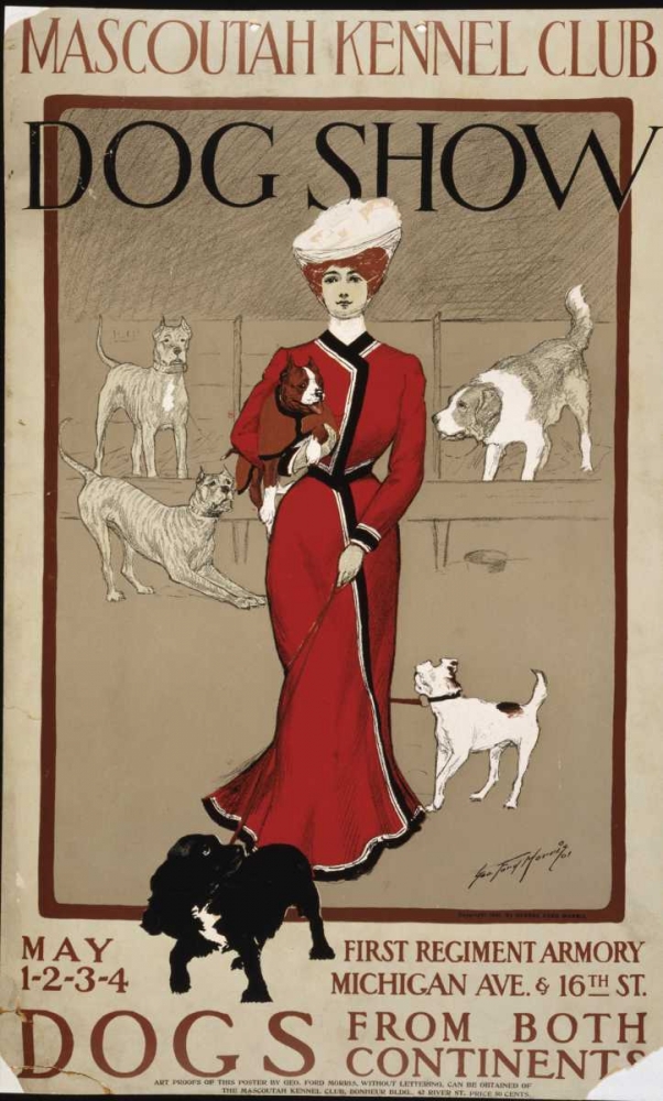 Dog Show art print by PI Collection for $57.95 CAD