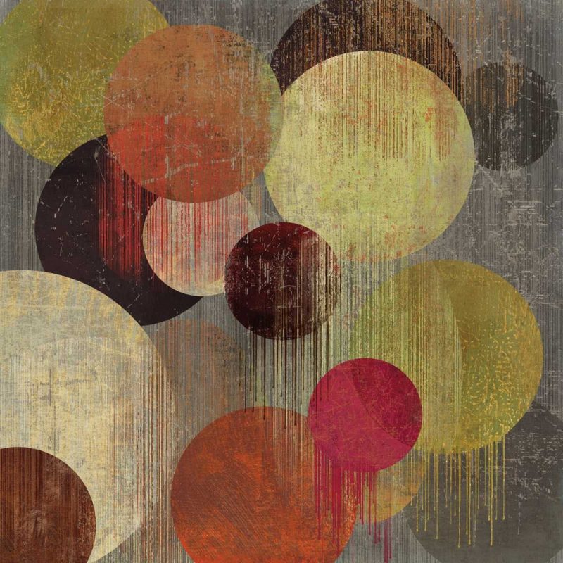 Magenta Bubbles I art print by Tom Reeves for $57.95 CAD