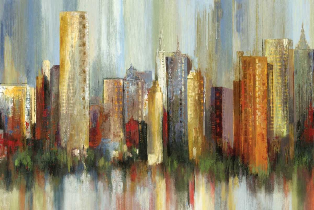 Metropolis art print by Tom Reeves for $57.95 CAD