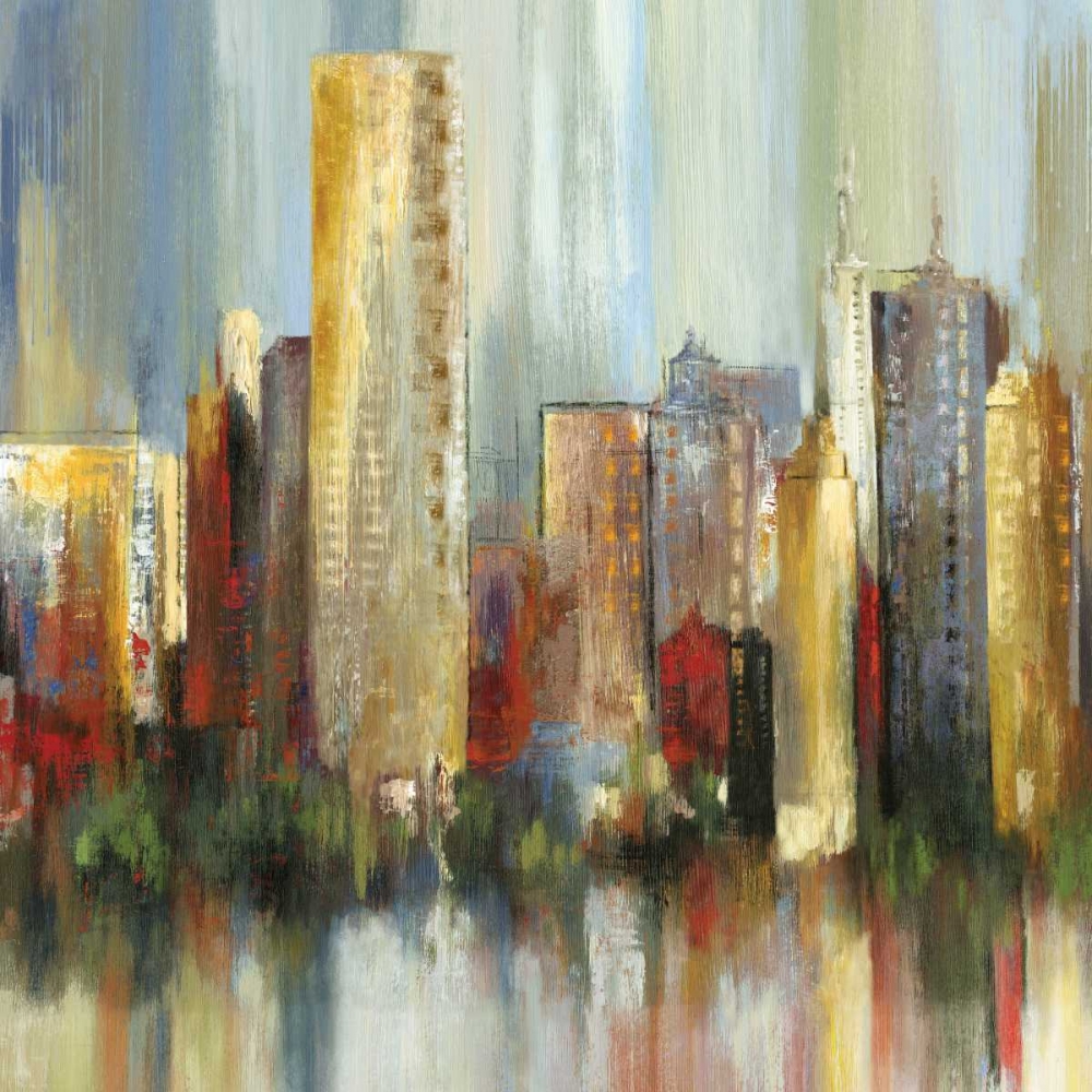 Metropolis I - Mini art print by Tom Reeves for $57.95 CAD