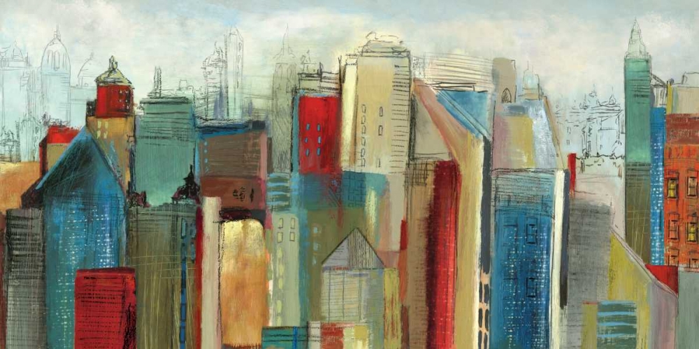 Sunlight City art print by Tom Reeves for $57.95 CAD