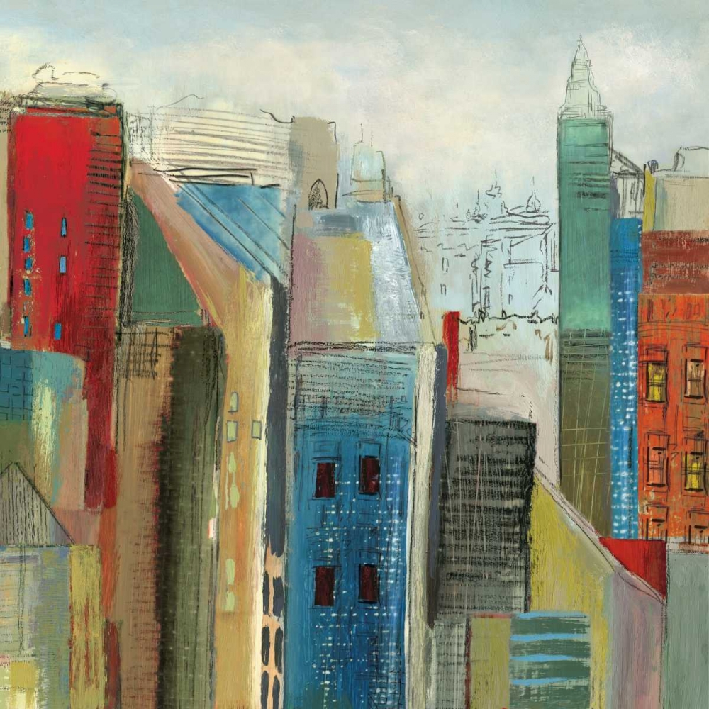 Sunlight City II art print by Tom Reeves for $57.95 CAD