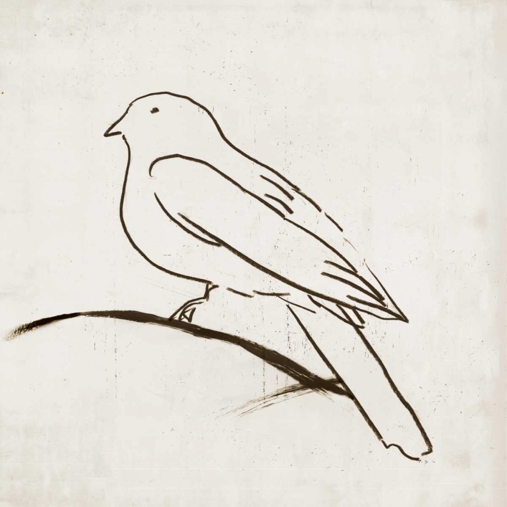 Bird I art print by Tom Reeves for $57.95 CAD