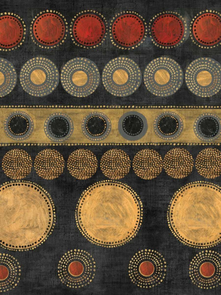Gold Rings II art print by Tom Reeves for $57.95 CAD