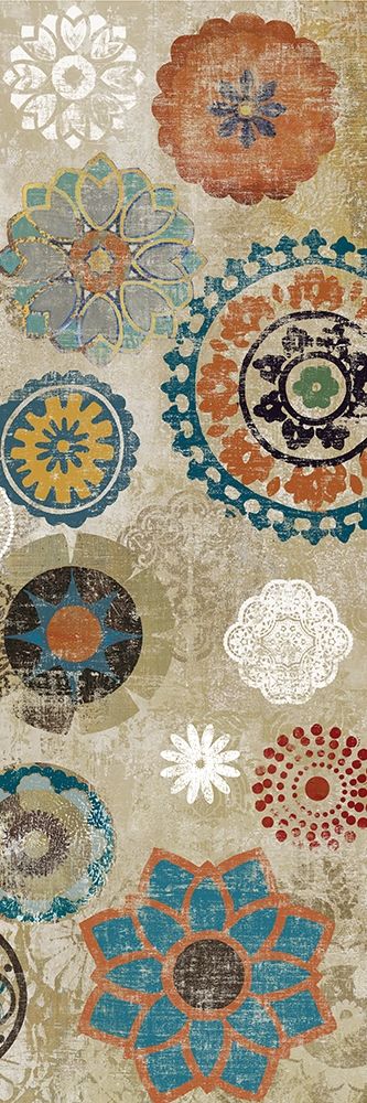 Oriental Pattern IV art print by Tom Reeves for $57.95 CAD