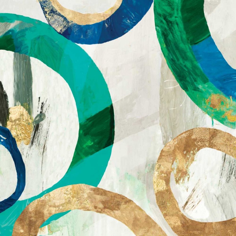 Green Rings I art print by Tom Reeves for $57.95 CAD