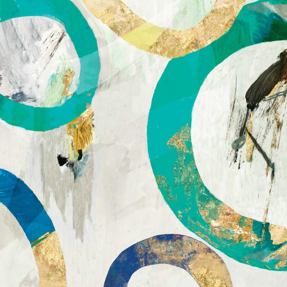 Green Rings II art print by Tom Reeves for $57.95 CAD